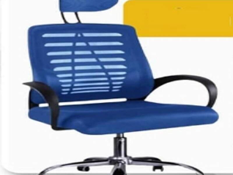 SILLA SEMI GERENCIAL AZUL GUATEMALA 