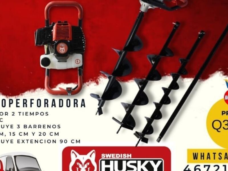 MOTOPERFORADORA HUSKY