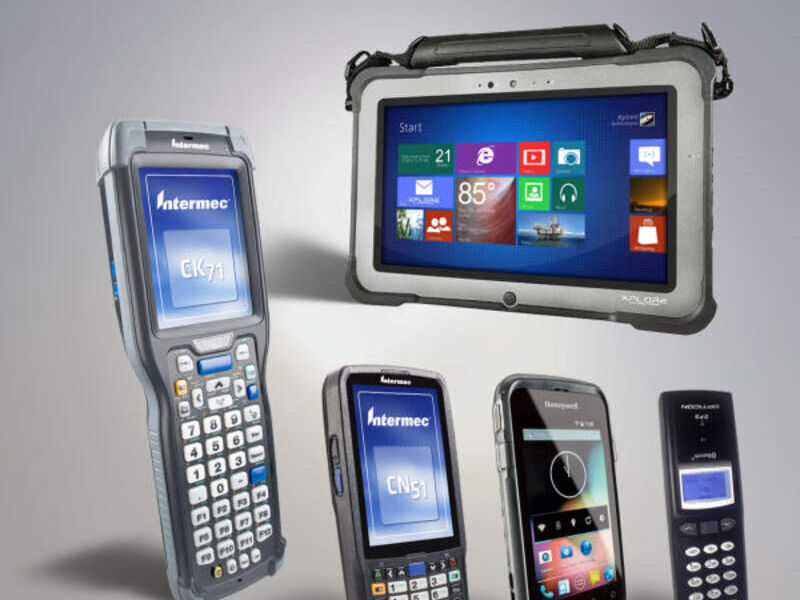 Handhelds robustas y livianas para industria