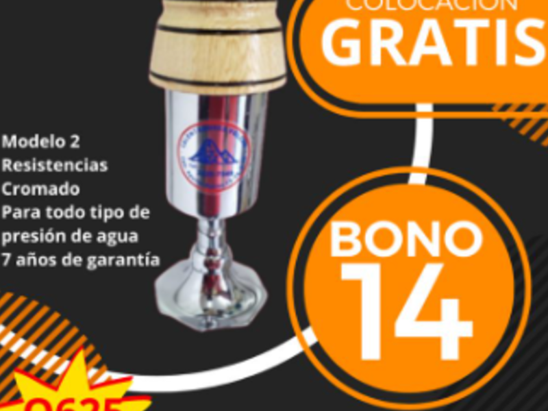 Calentador Modelo 2 Guatemala