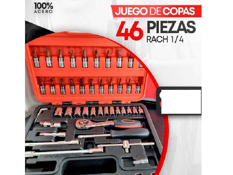  CAJA DE HERRAMIENTAS 1/4  Guatemala