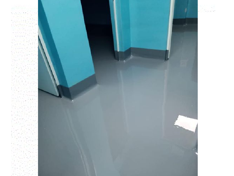 Piso epoxico en edificios Guatemala