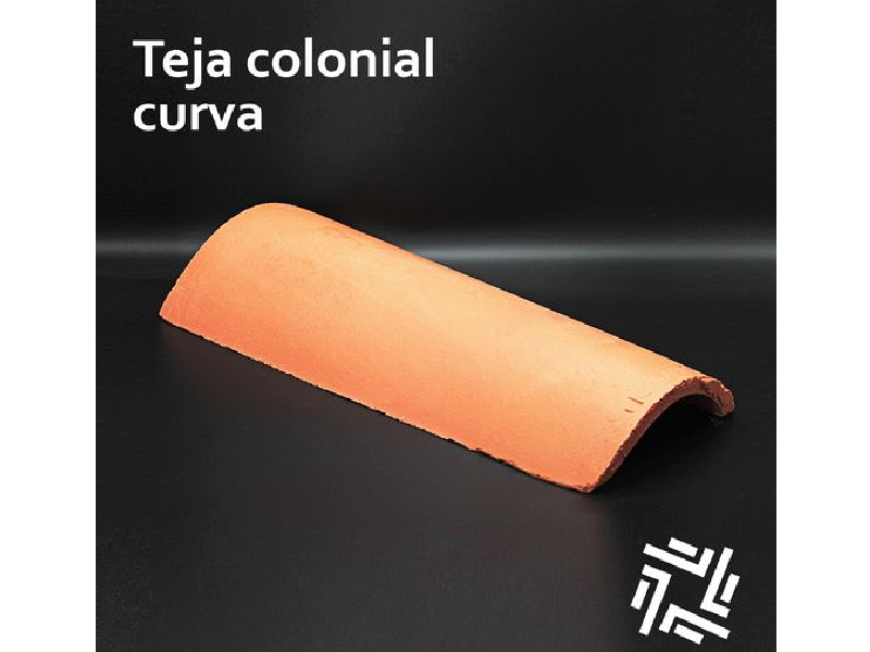 Teja cerámica colonial Guatemala