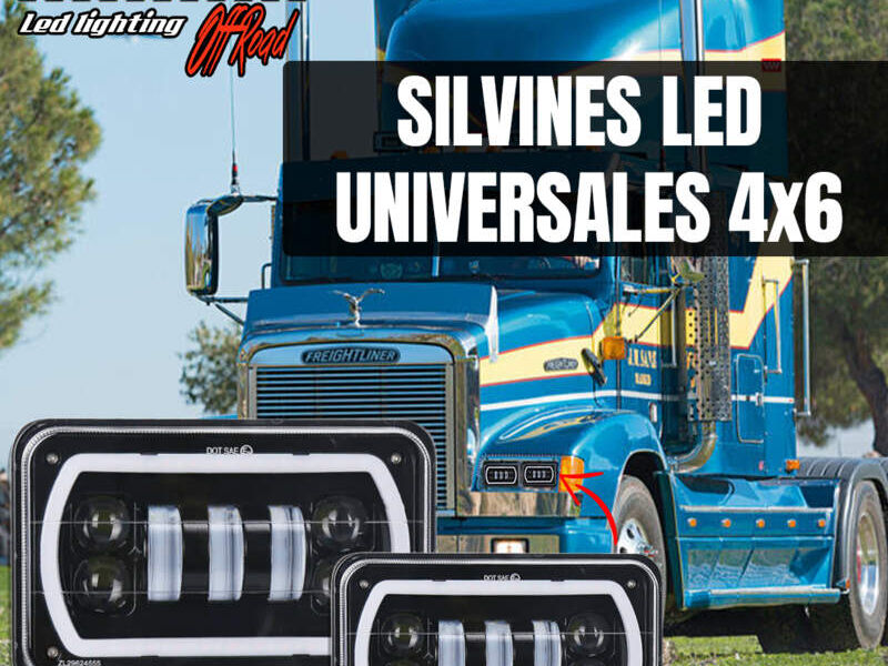 SILVINES LED UNIVERSALES 4x6