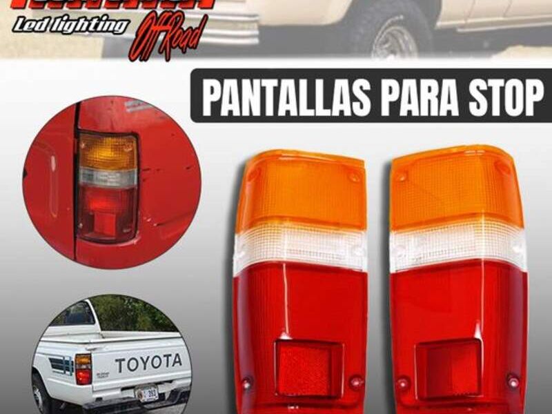 PANTALLAS DE LUZ TRASERA PARA PICKUP TOYOTA