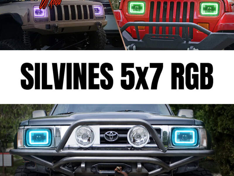 SILVINES LED MEDIDA 5X7 RGB ALTA GAMA