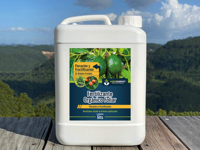 Fertilizante Orgánico Foliar para Floración 