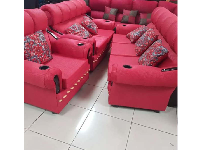 Amueblado de Sala Color Rojo Guatemala