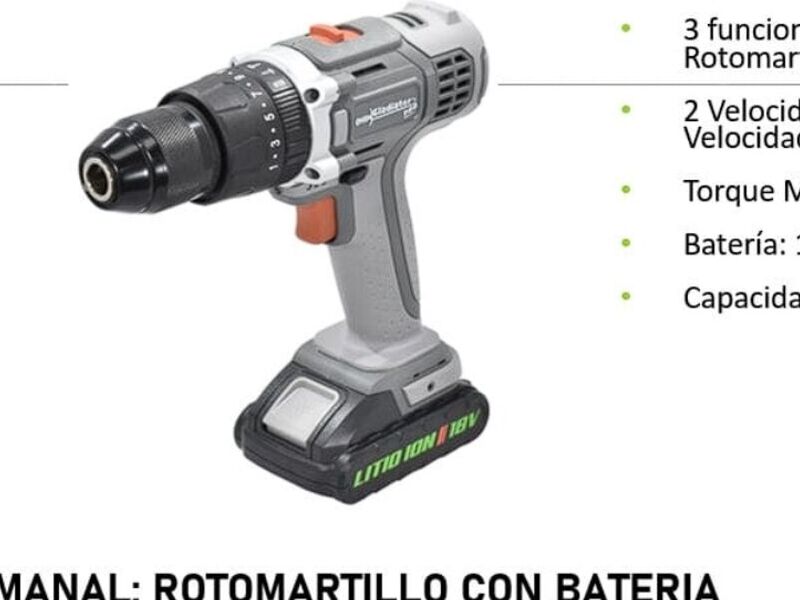 Rotomartillo con Baterias