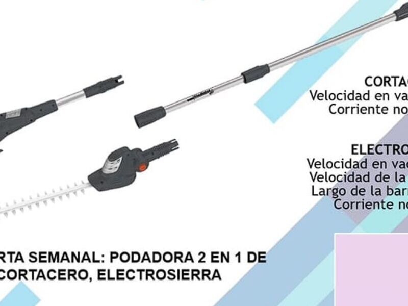 Podadora 2 en 1