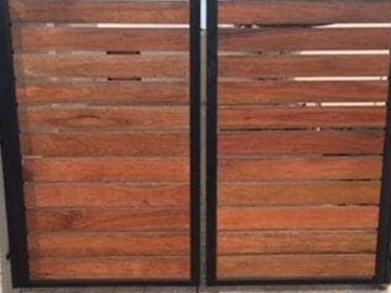 portones de madera