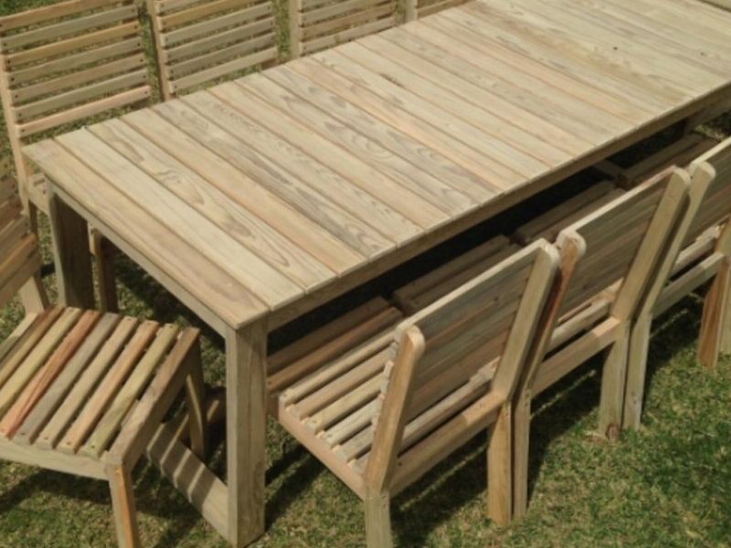 mesas de madera