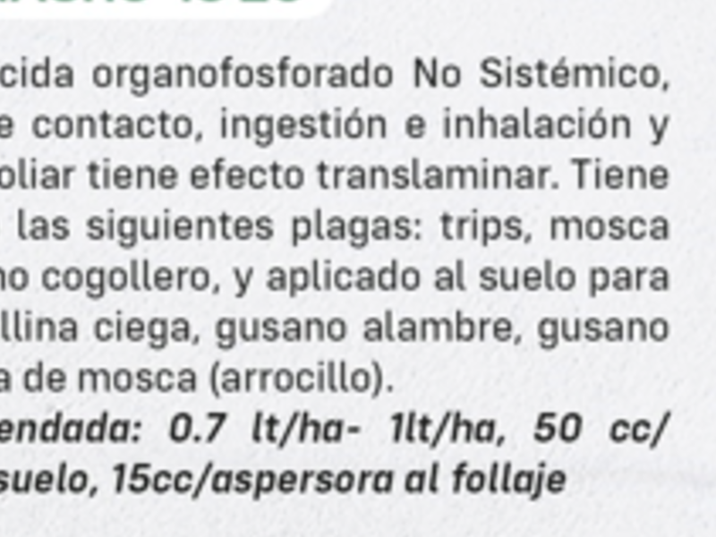 Clorpiriagro Chiquimulilla