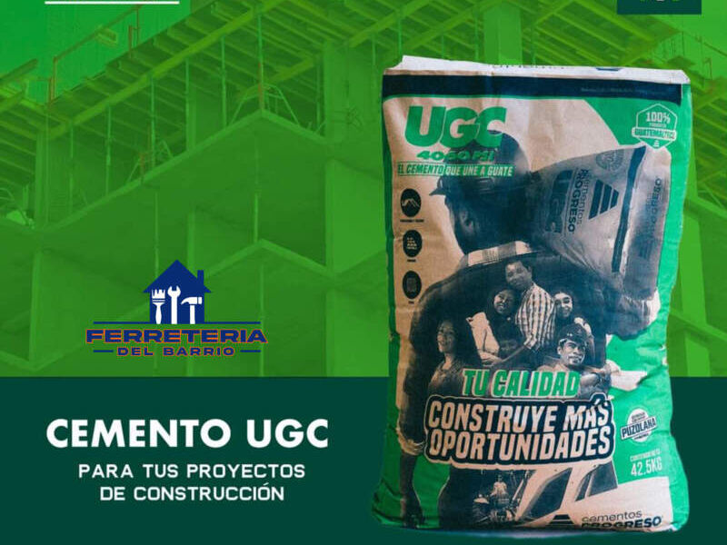 Cemento ugc Nueva Concepción Guatemala