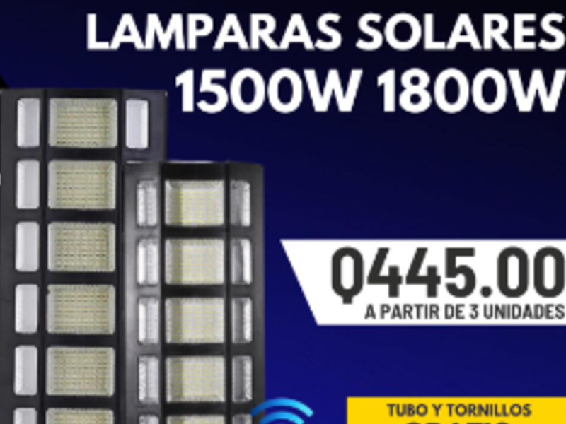 Lampara Solar Para Interior - Construex Guatemala