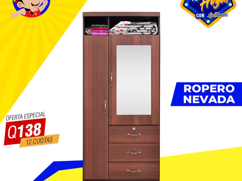 Ropero nevada de madera Guatemala