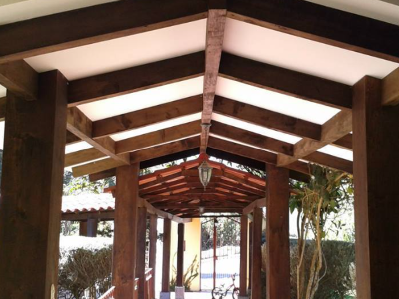 Pérgola de madera Guatemala Zona 10