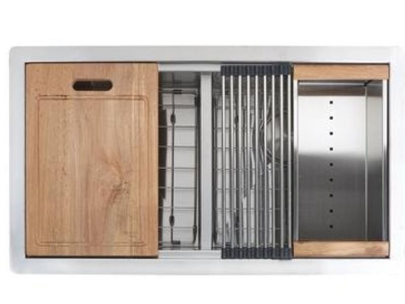 Lavatrastos de madera Ciudad de Guatemala