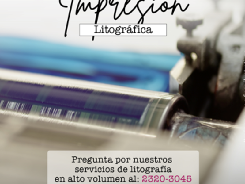Impresión litografías Ciudad de Guatemala 