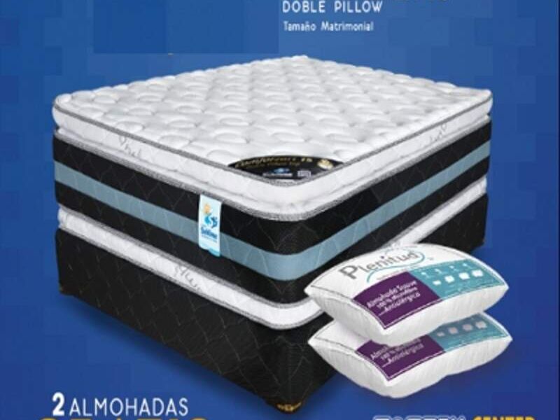 COLCHÓN DOBLE PILLOW MATRIMONIAL