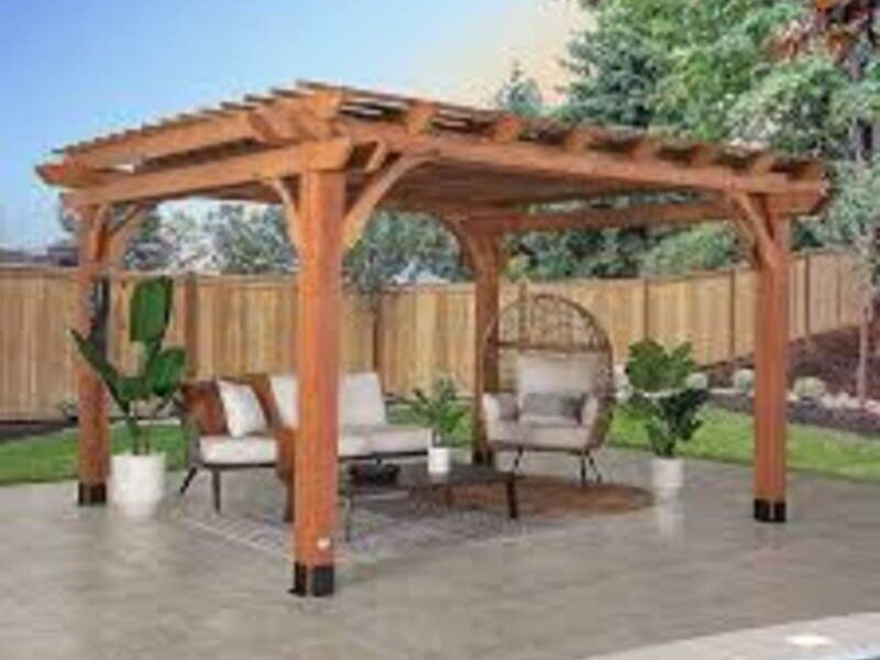 Pergola de madera Maderas Libano 