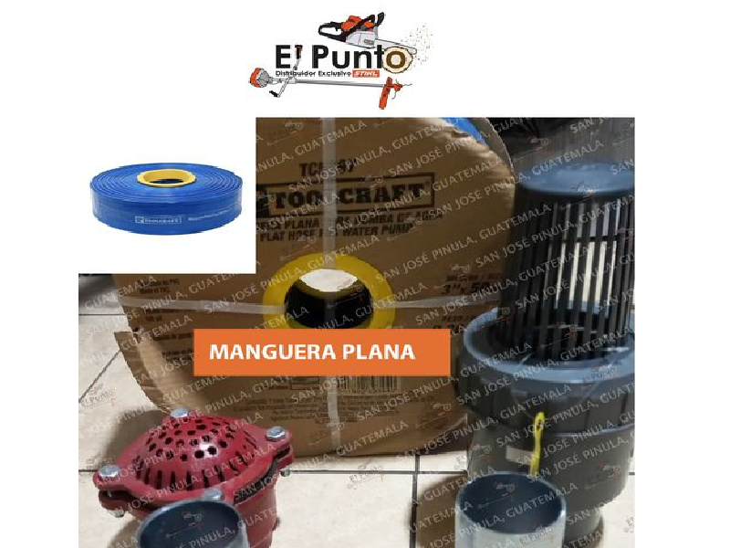 Rollo de  manguera plana Guatemala