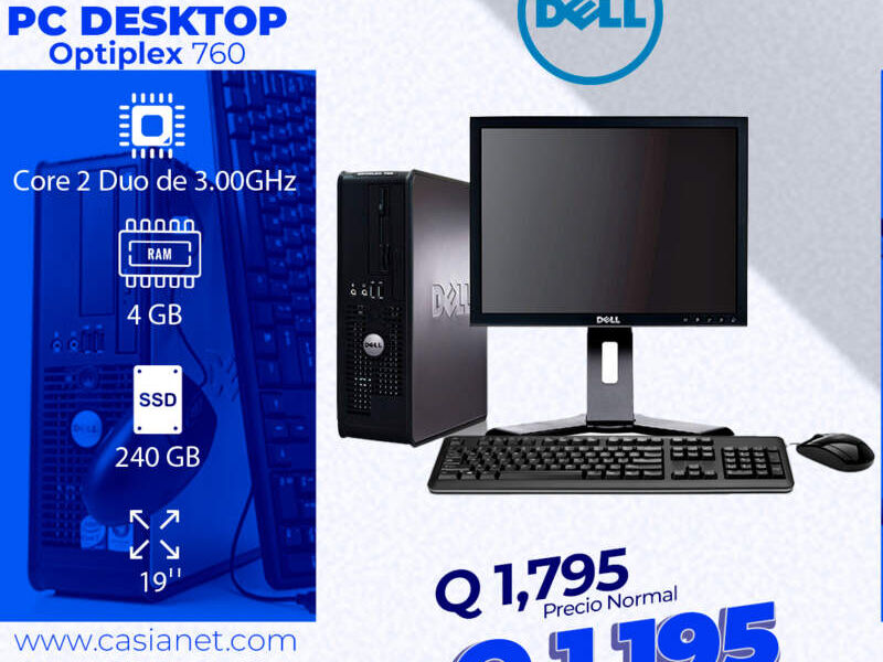 PC DESKTOP Optiplex 760