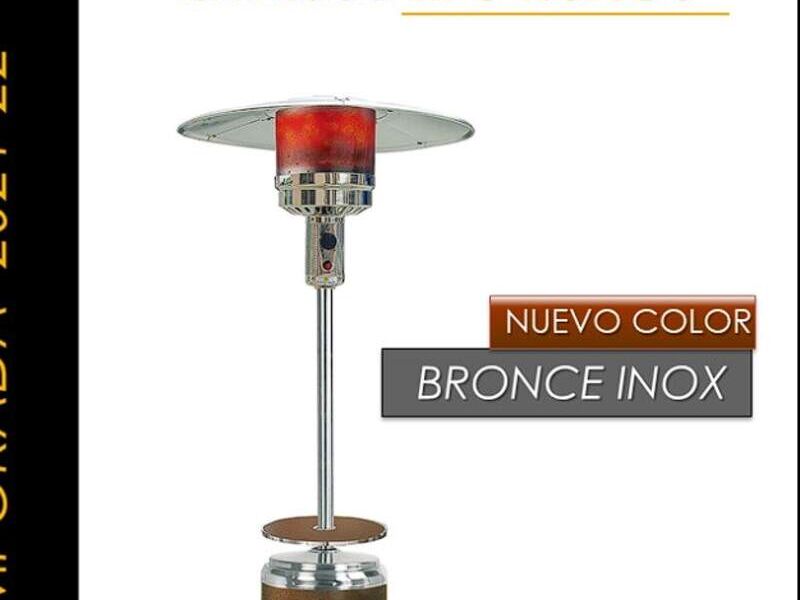 Calentador Tipo Hongo Bronce Inox