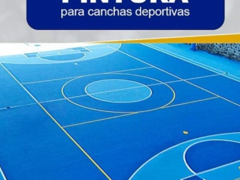 pintura para canchas