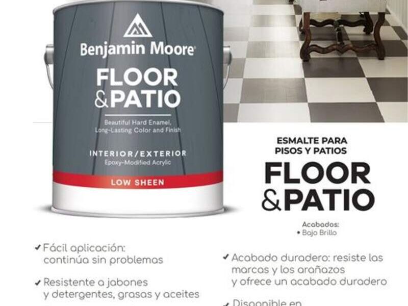 Pintura para interior y exterior