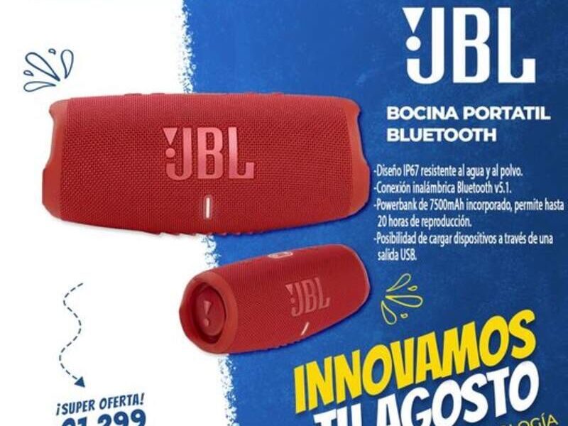 Bocina portátil JBL 