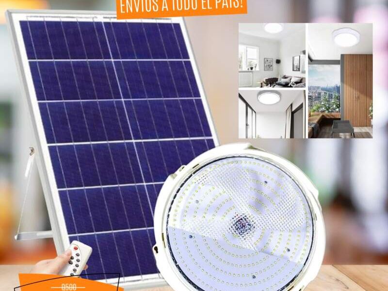 Lampara Solar Para Interior - Construex Guatemala
