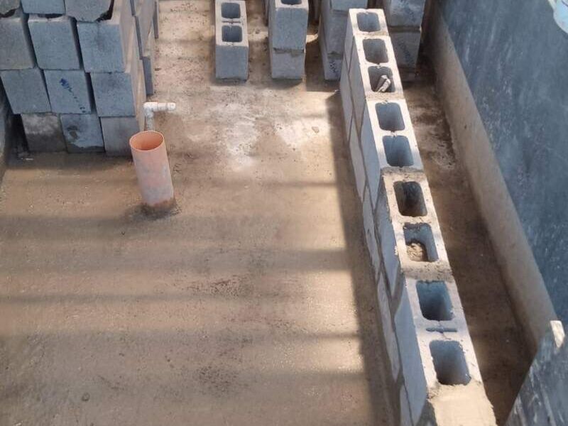 Construcción con bloque  