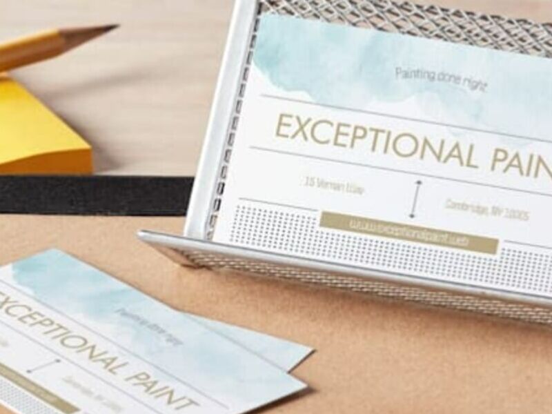 Tarjetas de presentación