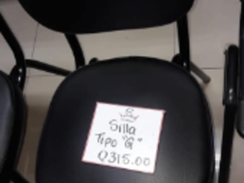 Silla tipo G Guatemala