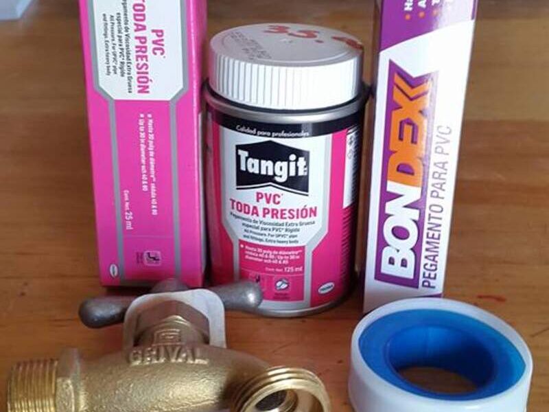 Pegamento para tuberia