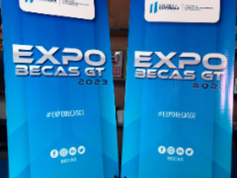 Mini banner tipo x Guatemala
