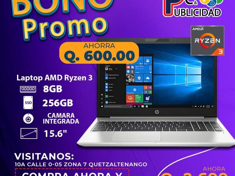 Laptop AMD Ryzen 3