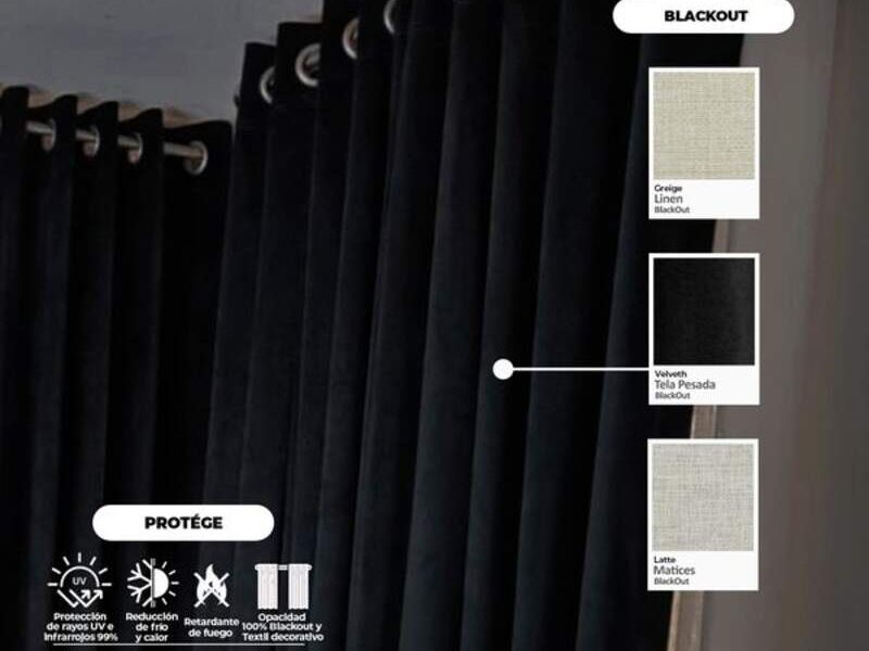 Cortinas Blackout en Guatemala Zona 7