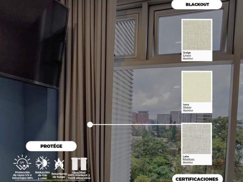 Cortinas Blackout en Guatemala 