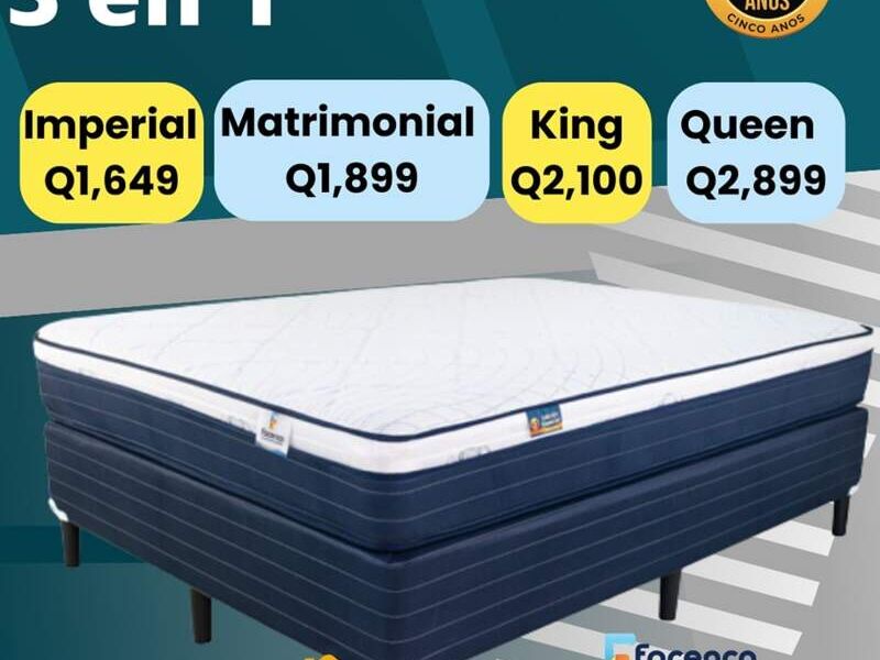 Cama 3 en 1