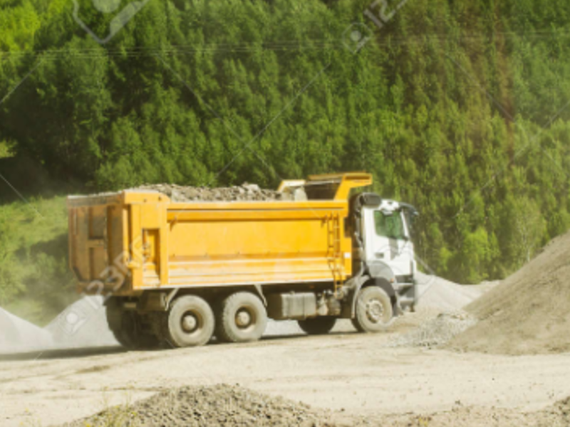 Transporte de grava Guatemala