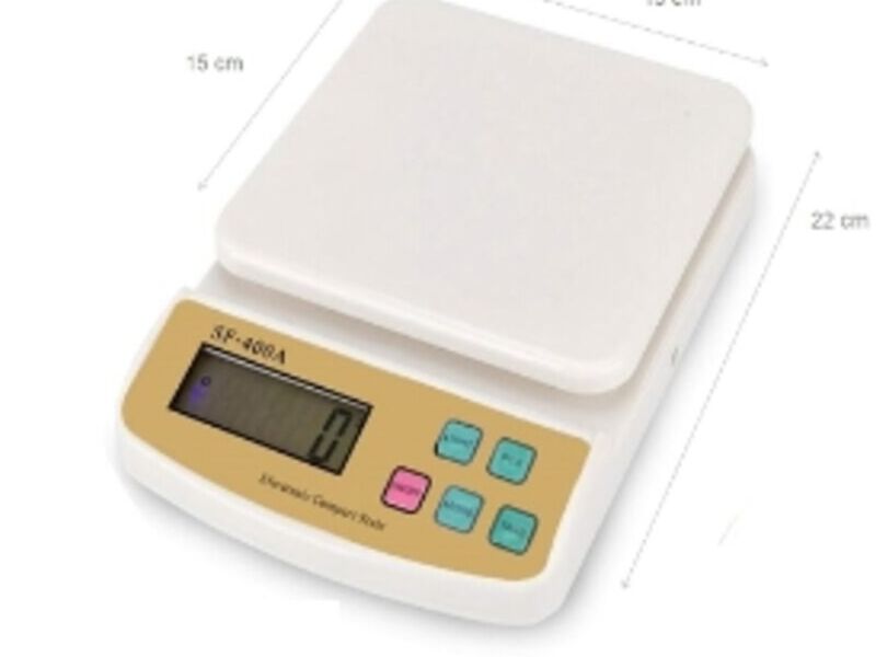 BALANZA DOMÉSTICA CON ADAPTADOR
