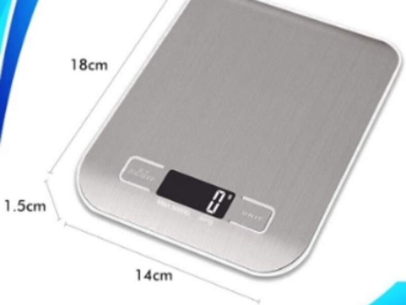 BALANZA CON PLANCHA ACERO INOXIDABLE