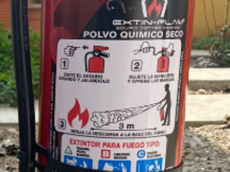 Extintor grande Quetzaltenango