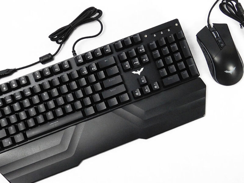 Teclado Mecánico + Mouse HAVIT HV-KB389L