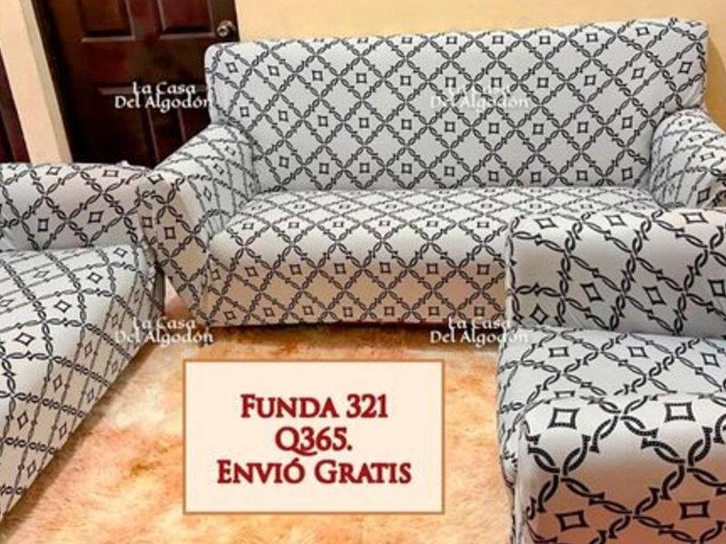 Fundas Para Sofá Tela Licra Spandex Strech 