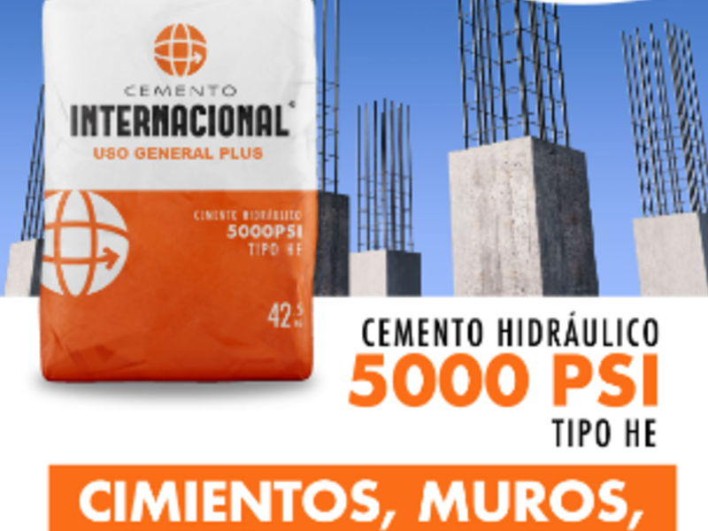 Cimientos, muros, losas y columnas
