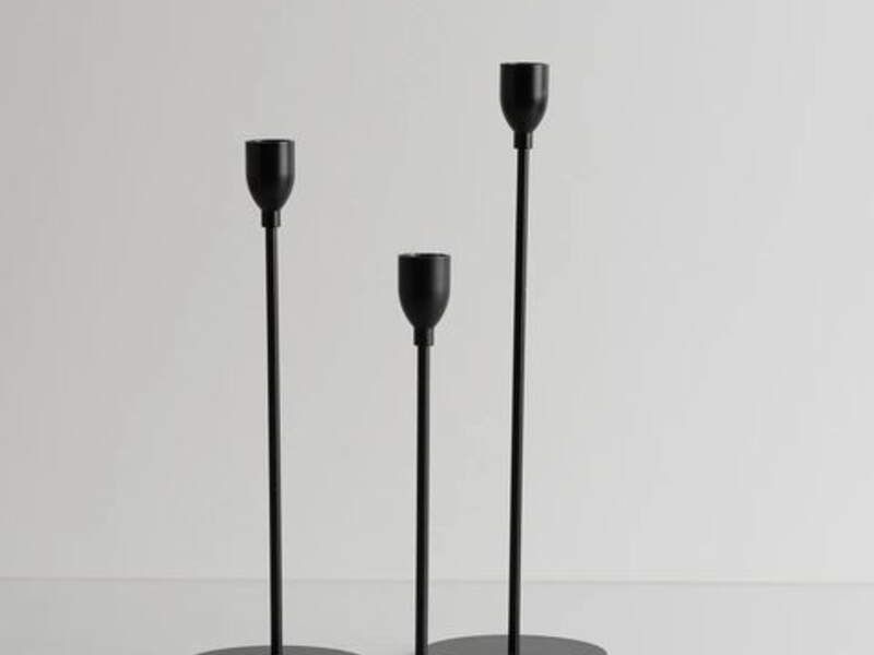 Set de 3 portavelas
