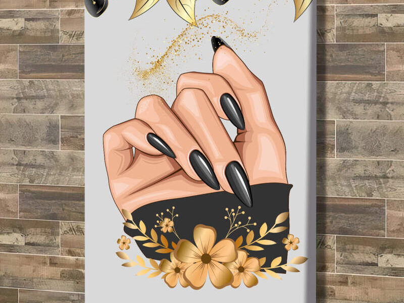 Cuadro decorativo manos